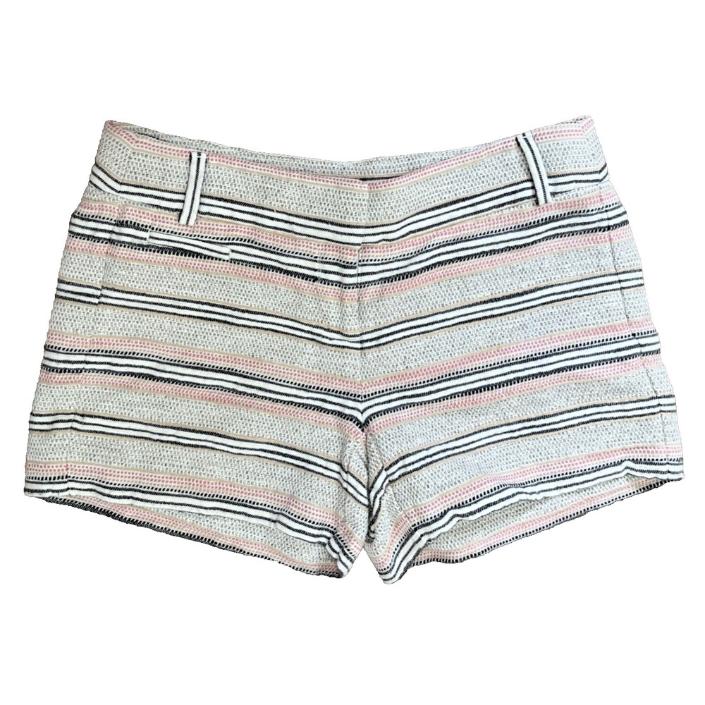 Ann Taylor Loft 4" Shorts Linen Blend Short Womens Size 00 NEW
